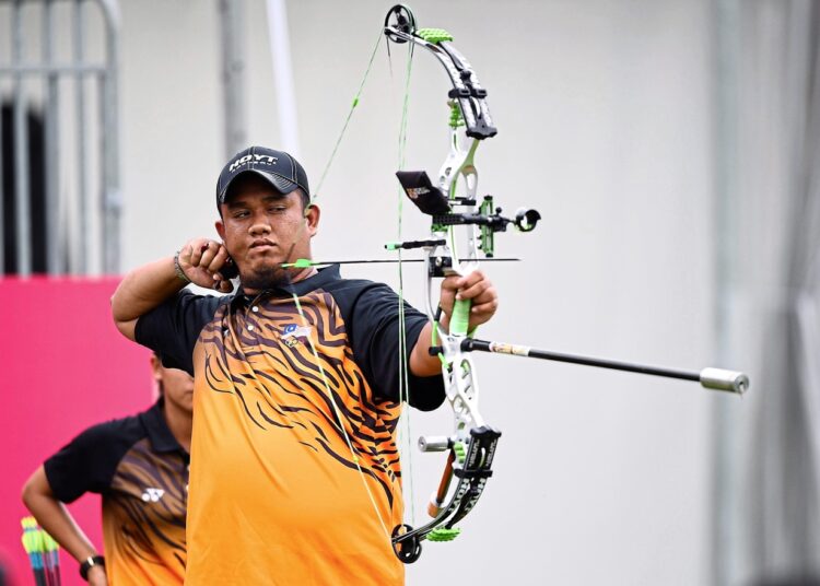 Mohd Juwaidi Ends 10-Year Medal Drought With Asian Archery Bronze In Compound Event