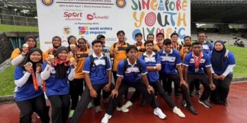 Double Team Gold for Malaysia’s Under-21 Archers in Singapore